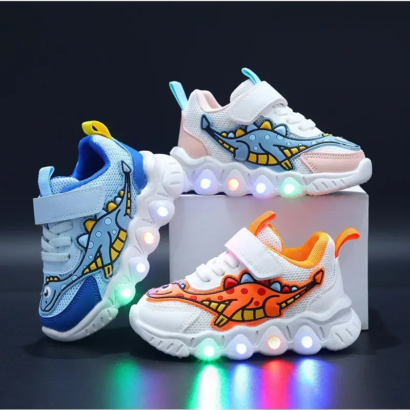 Dinosaur shoes that light up on sale